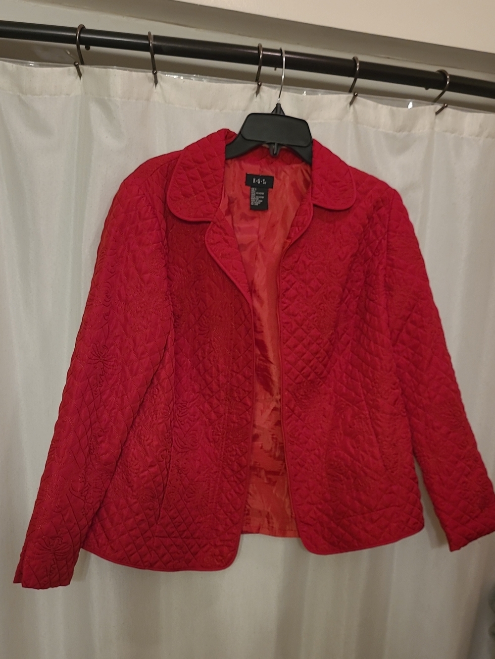 L.L. Bean Bright Red Quilted Women's Puffer Jacket